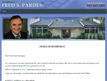 Tablet Screenshot of fredpardes.com